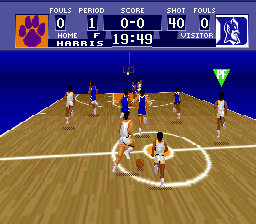 NCAA Basketball (USA) (Beta) In game screenshot
